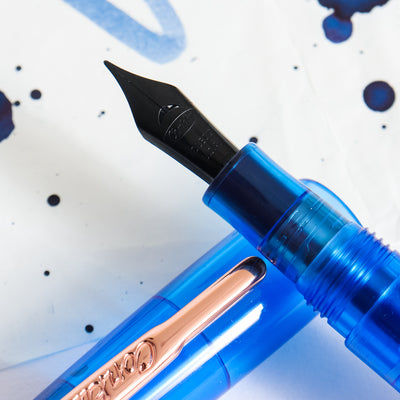 Conklin All American Demo Blue Fountain Pen