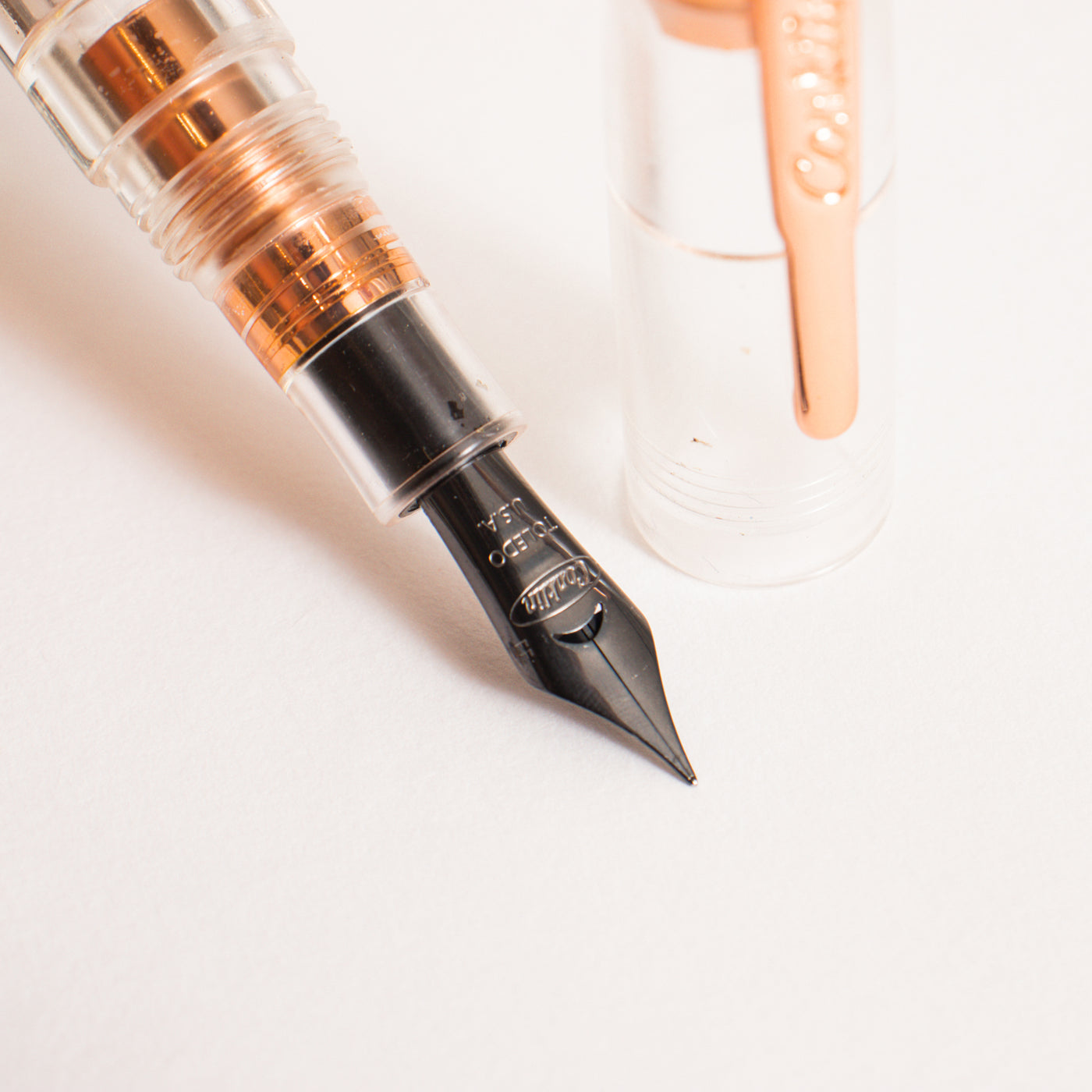 Conklin All American Demo Rose Gold Fountain Pen