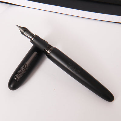 Conklin All American Matte Black & Gunmetal Fountain Pen