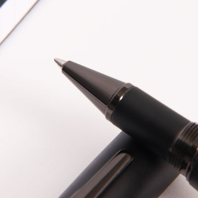 Conklin All American Matte Black & Gunmetal Rollerball Pen Tip