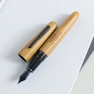 Conklin All American Pau-Preto Wood Gunmetal Fountain Pen