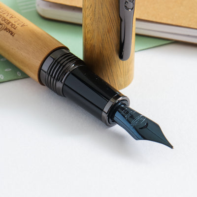Conklin All American Pau-Preto Wood Gunmetal Fountain Pen