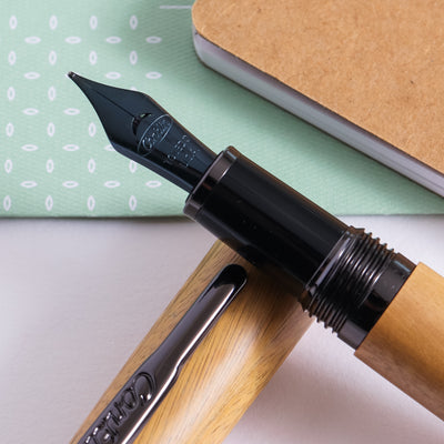 Conklin All American Pau-Preto Wood Gunmetal Fountain Pen