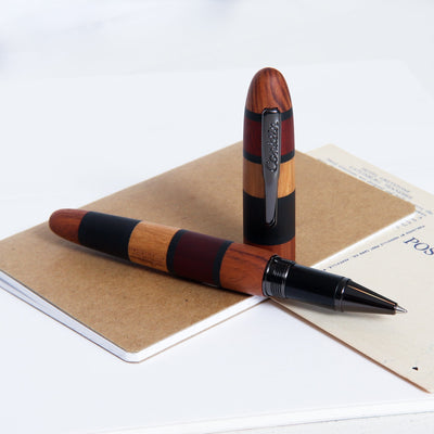 Conklin All-American Quad Wood Rosewood, Redwood, Olive Wood, and Ebony