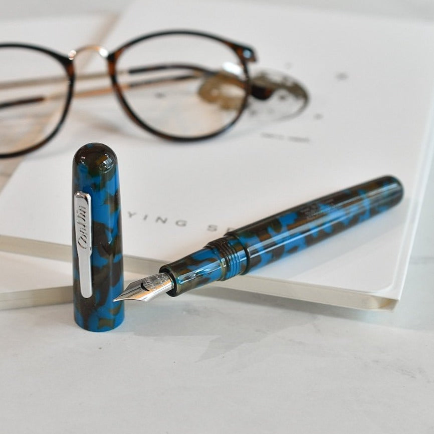 Conklin All American Turquoise Fountain Pen