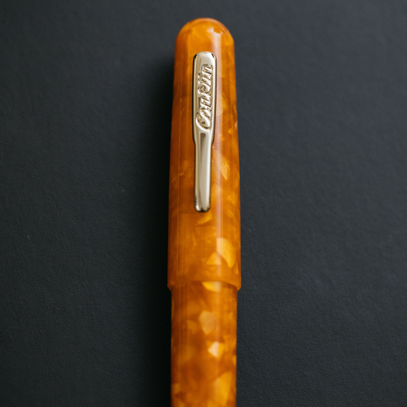 Conklin All American Sunburst Orange Fountain Pen