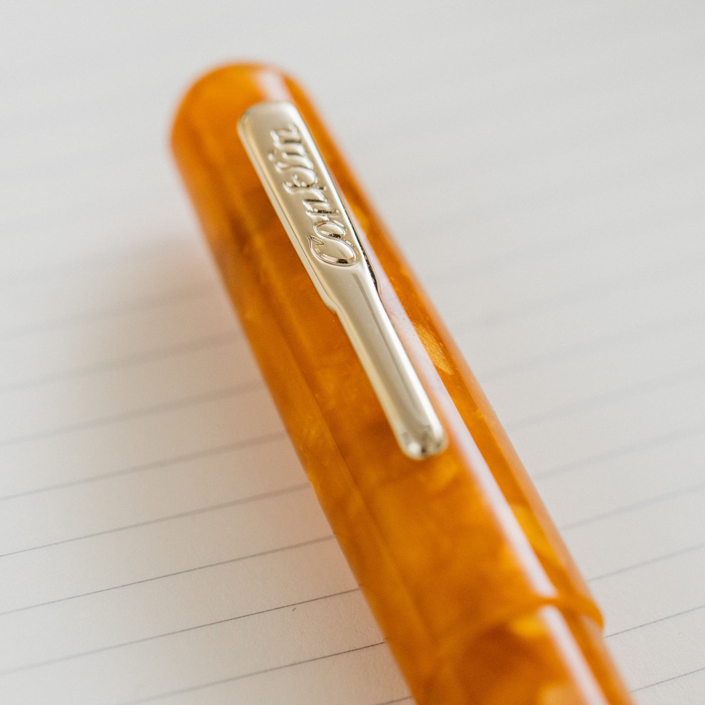 Conklin All American Sunburst Orange Fountain Pen