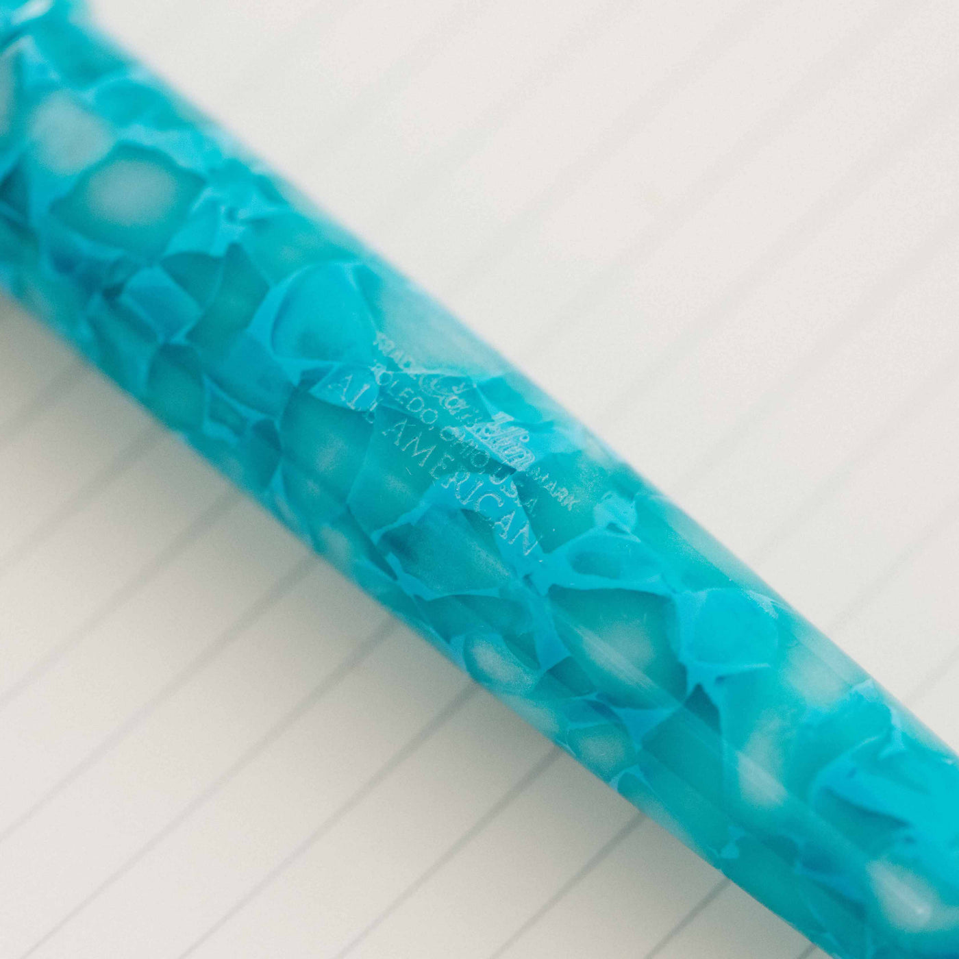 Conklin All American Turquoise Serenity Fountain Pen