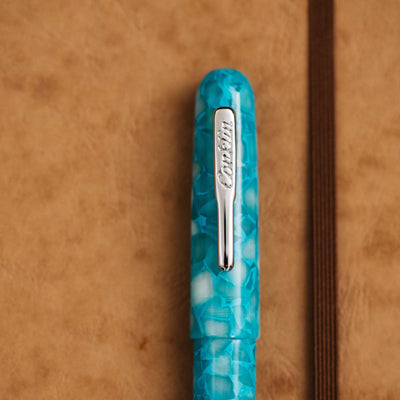 Conklin All American Turquoise Serenity Fountain Pen