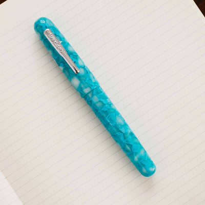 Conklin All American Turquoise Serenity Fountain Pen