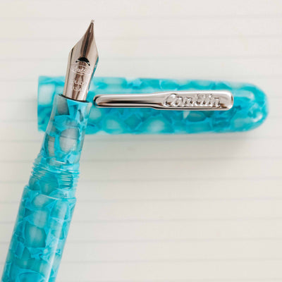 Conklin All American Turquoise Serenity Fountain Pen