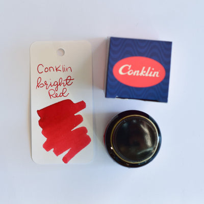Conklin Bright Red Ink Bottle