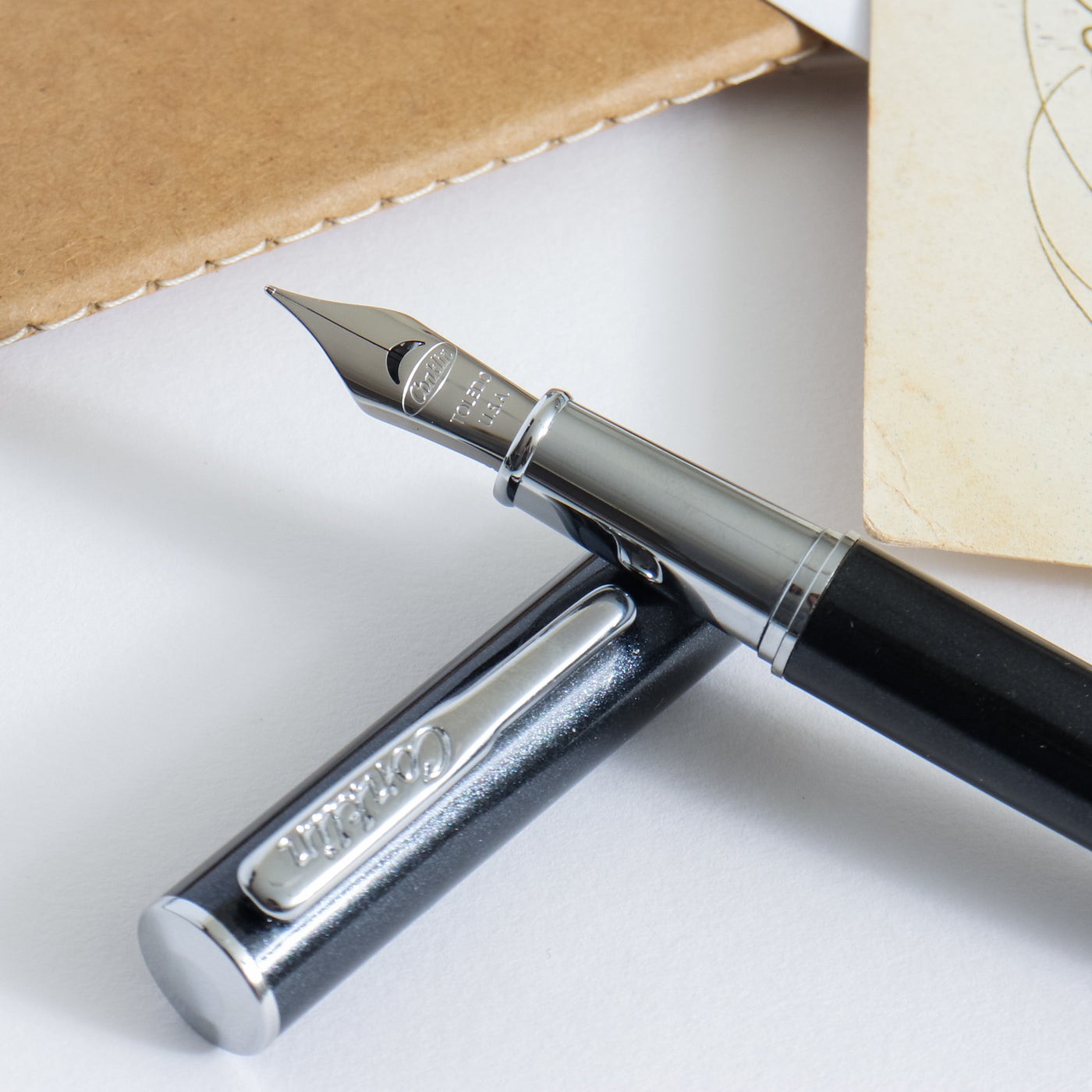 Conklin Coronet Black Fountain Pen