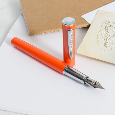 Conklin Coronet Orange Fountain Pen