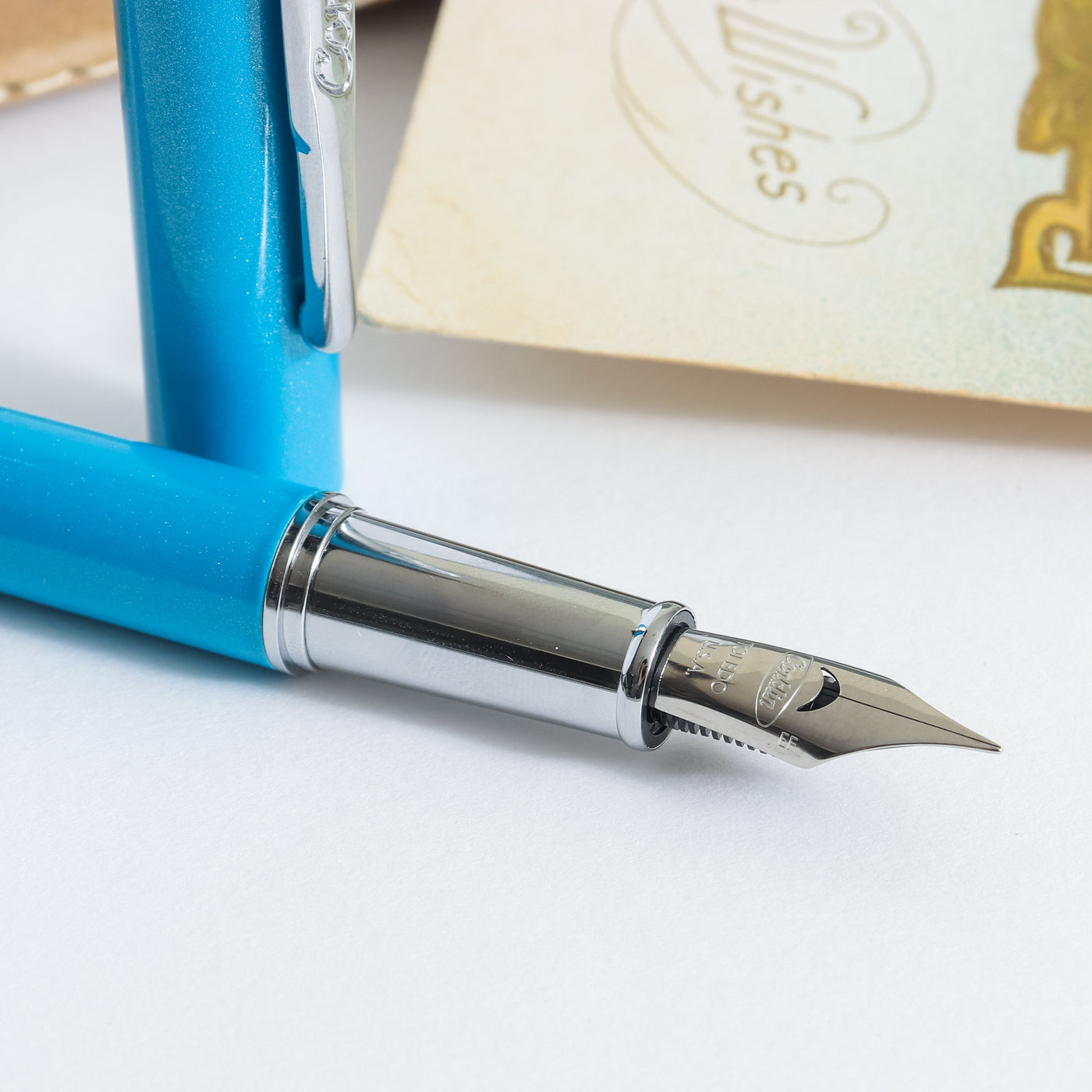 Conklin Coronet Turquoise Fountain Pen