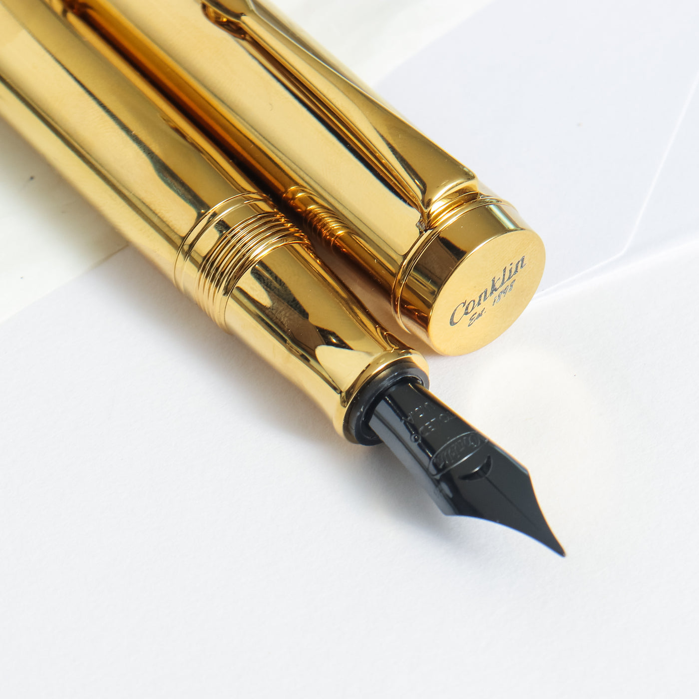 Conklin Duragraph Gold PVD Fountain Pen