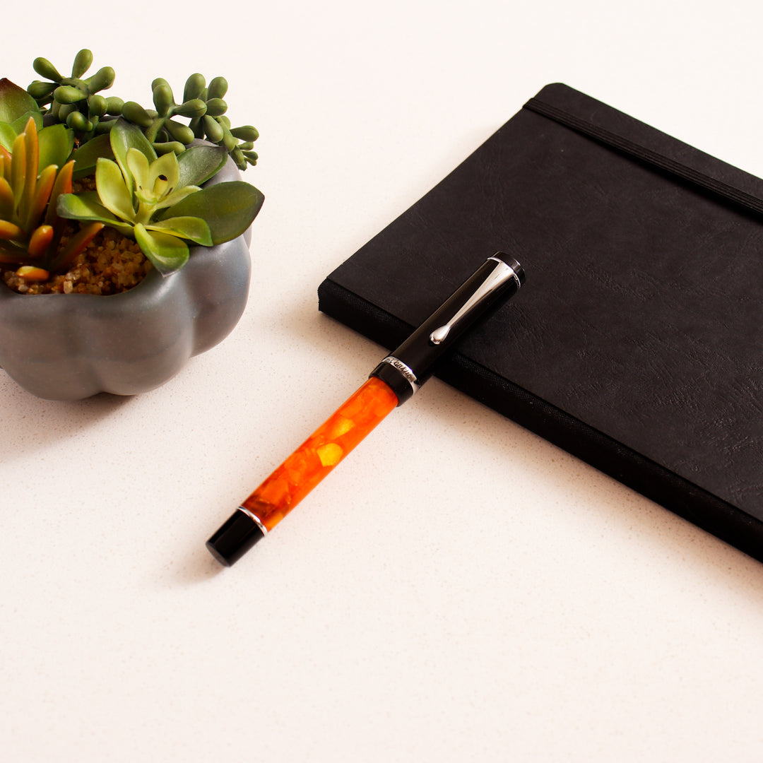 Conklin Duragraph Fountain Pen - Orange Nights – Truphae