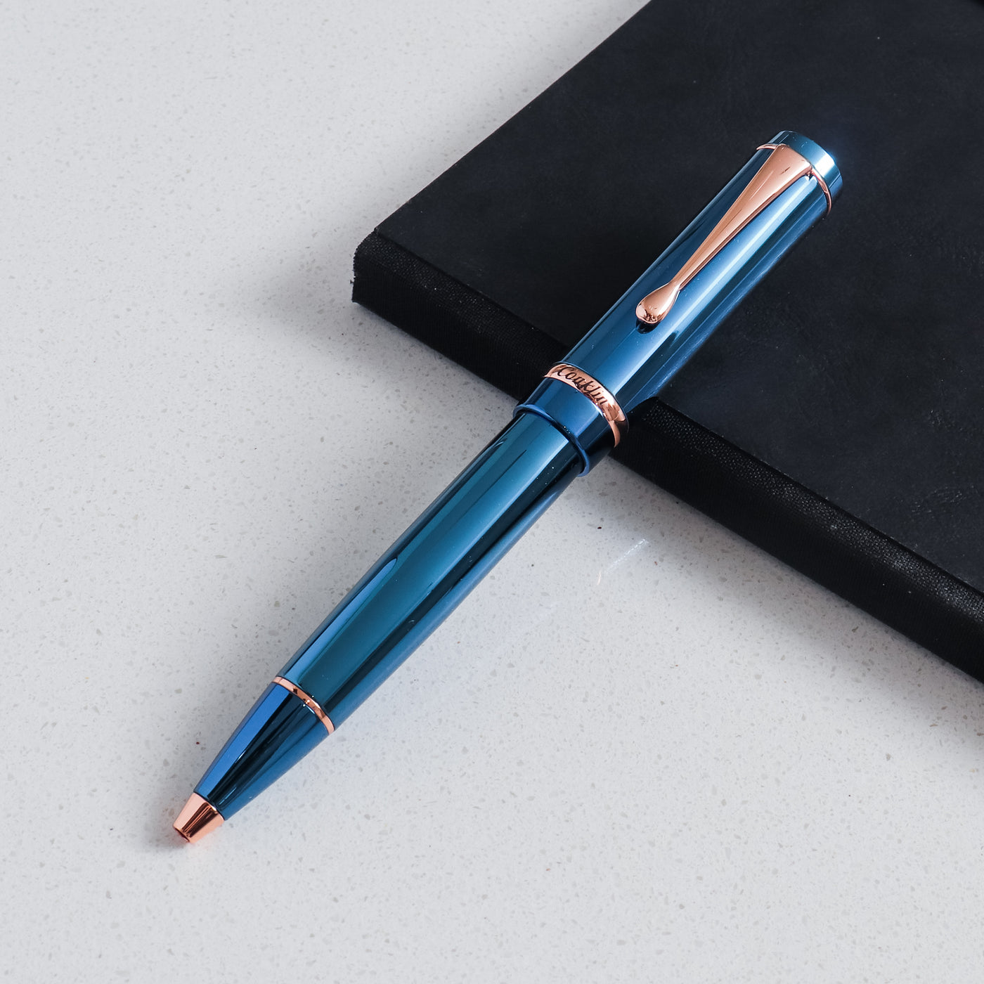 Conklin Duragraph Blue PVD Ballpoint Pen