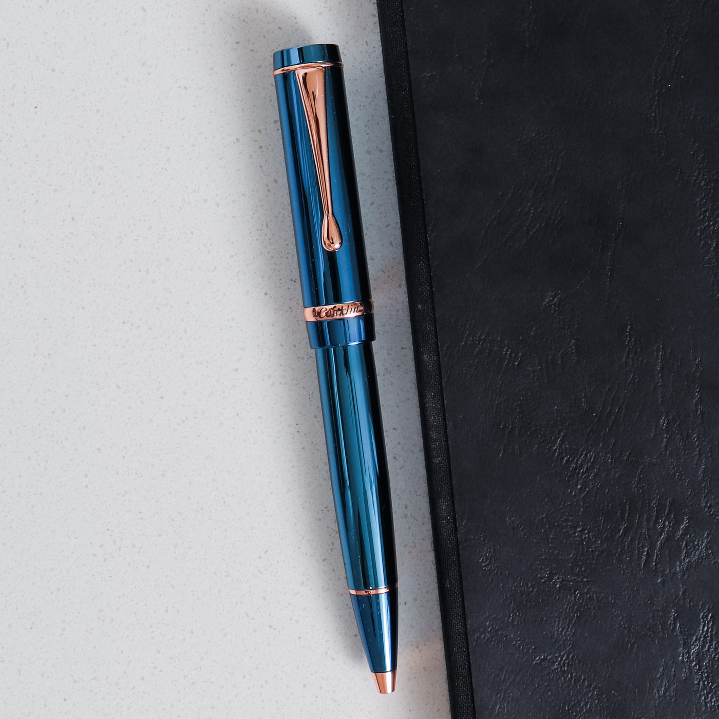 Conklin Duragraph Blue PVD Ballpoint Pen