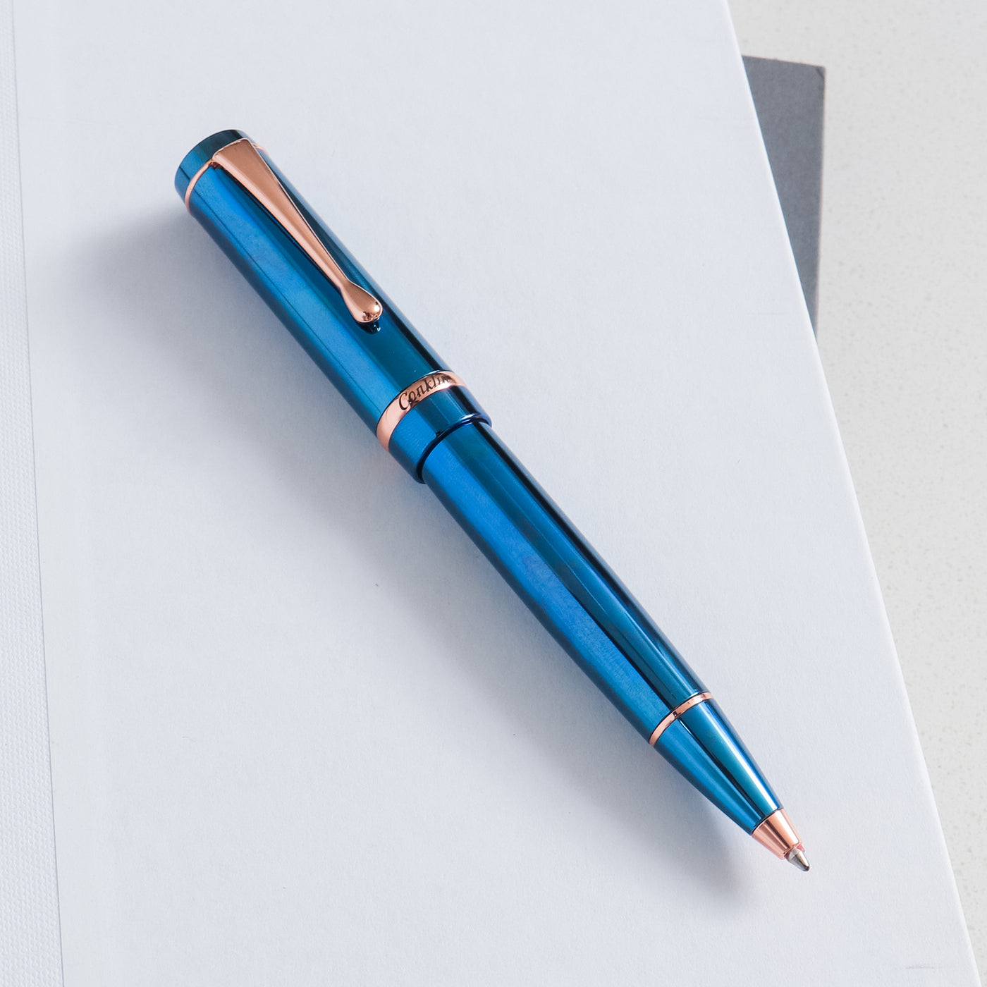 Conklin Duragraph Blue PVD Ballpoint Pen