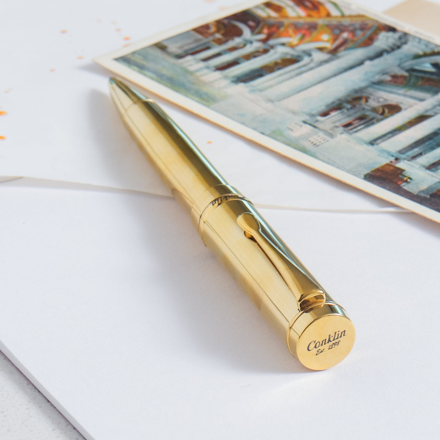 Conklin Duragraph Gold PVD Ballpoint Pen