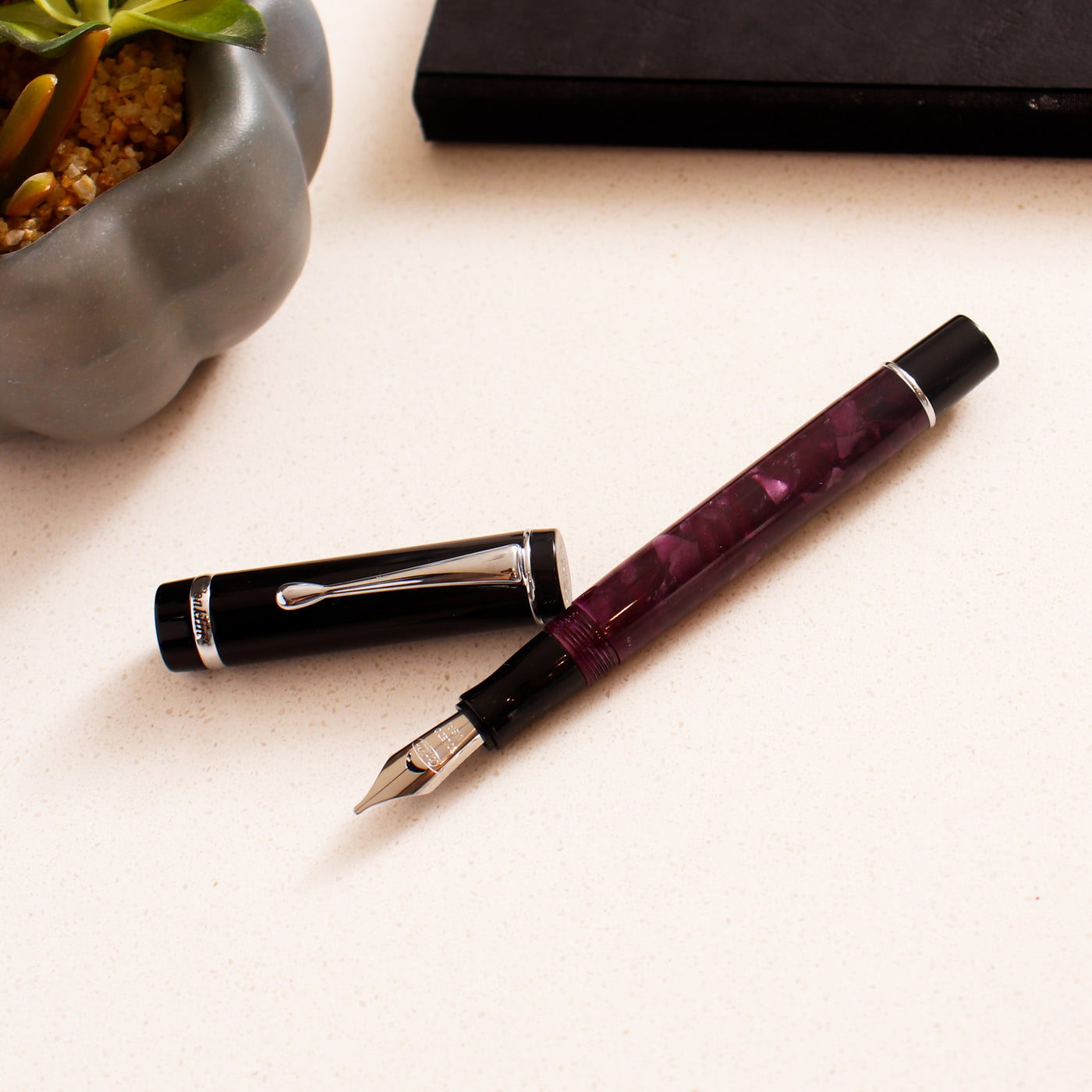 Conklin Duragraph Purple Nights Fountain Pen