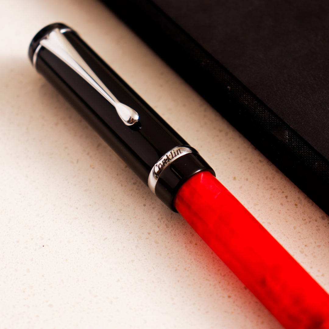 Conklin Duragraph Fountain Pen - Red Nights – Truphae