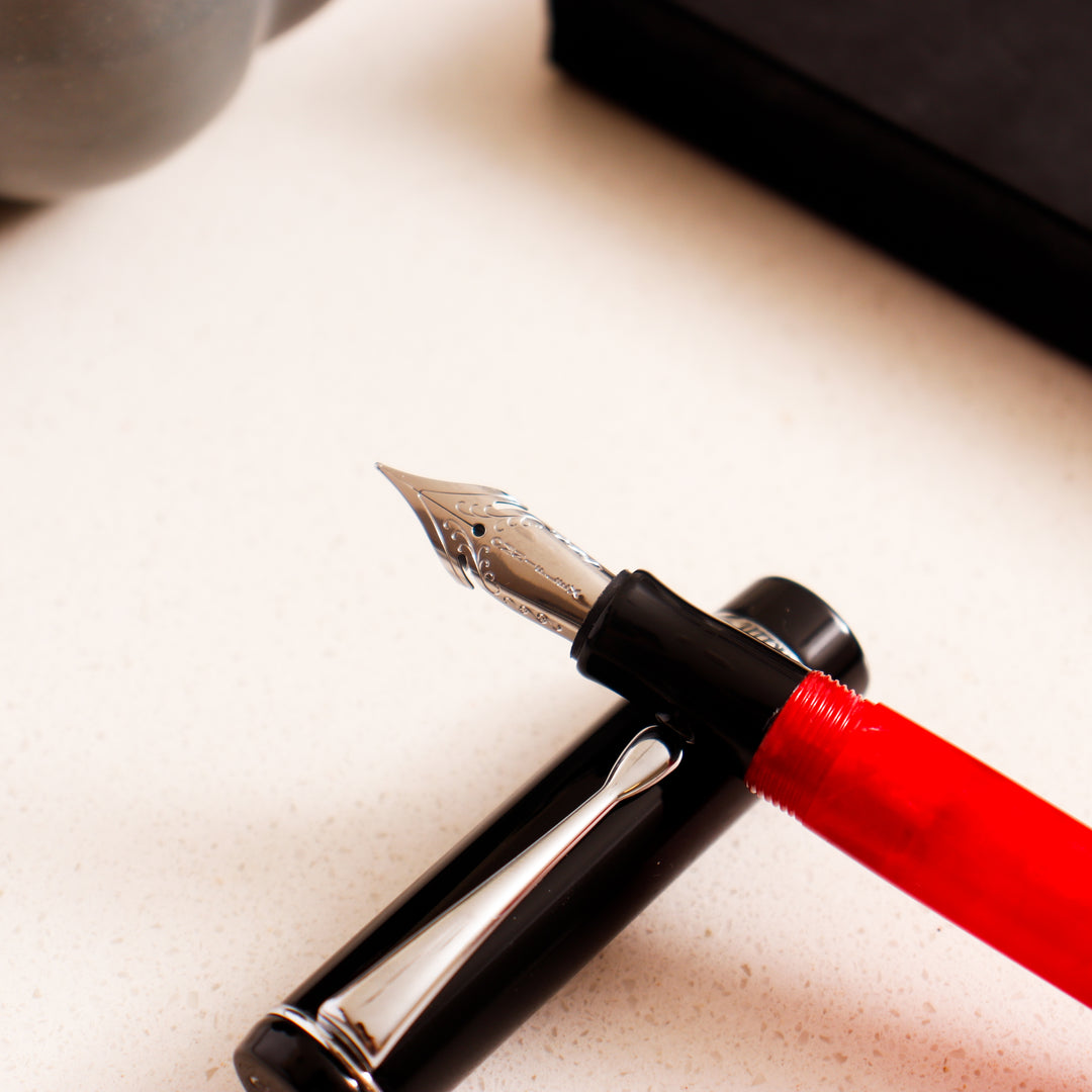 Conklin Duragraph Fountain Pen - Red Nights – Truphae