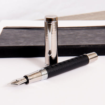 Conklin-Duragraph-Royal-Fountain-Pen-Black