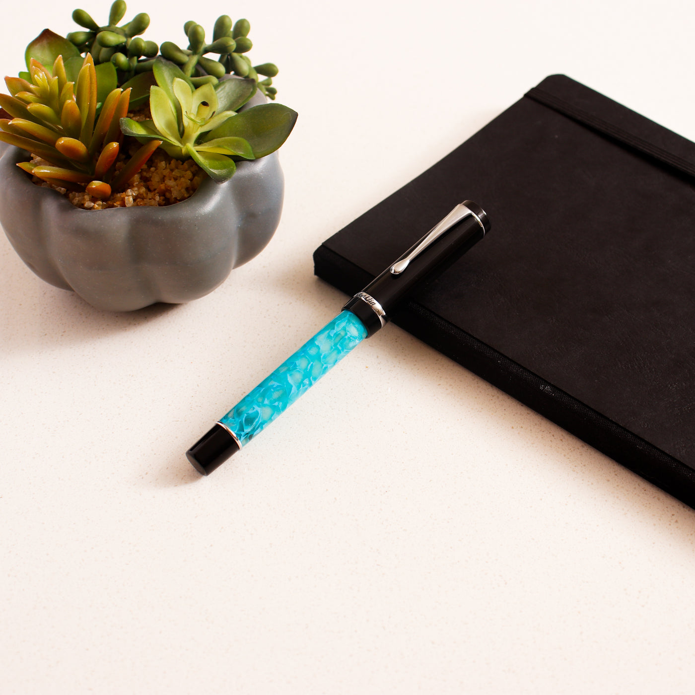 Conklin Duragraph Turquoise Nights Fountain Pen