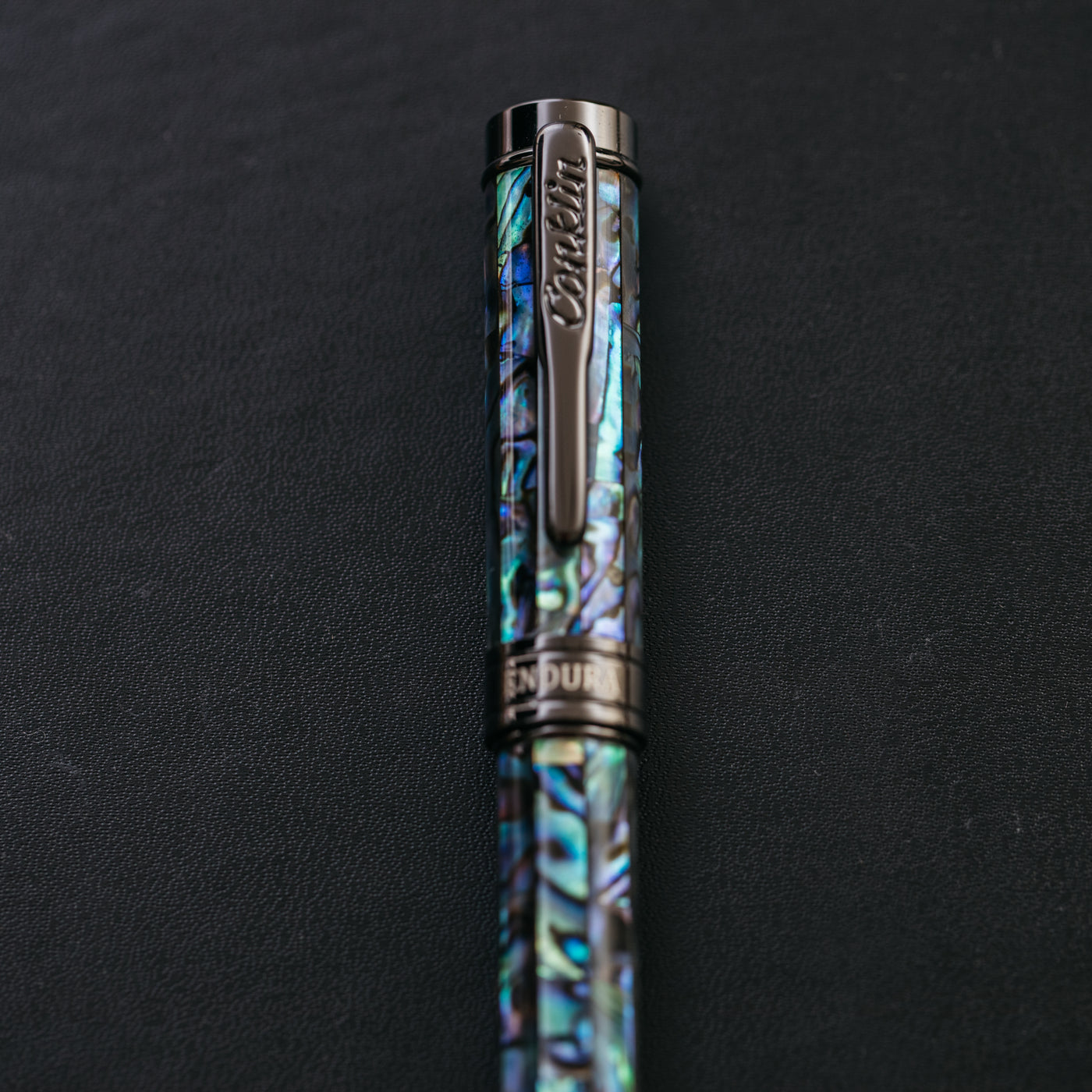 Conklin Endura Abalone Gunmetal Fountain Pen
