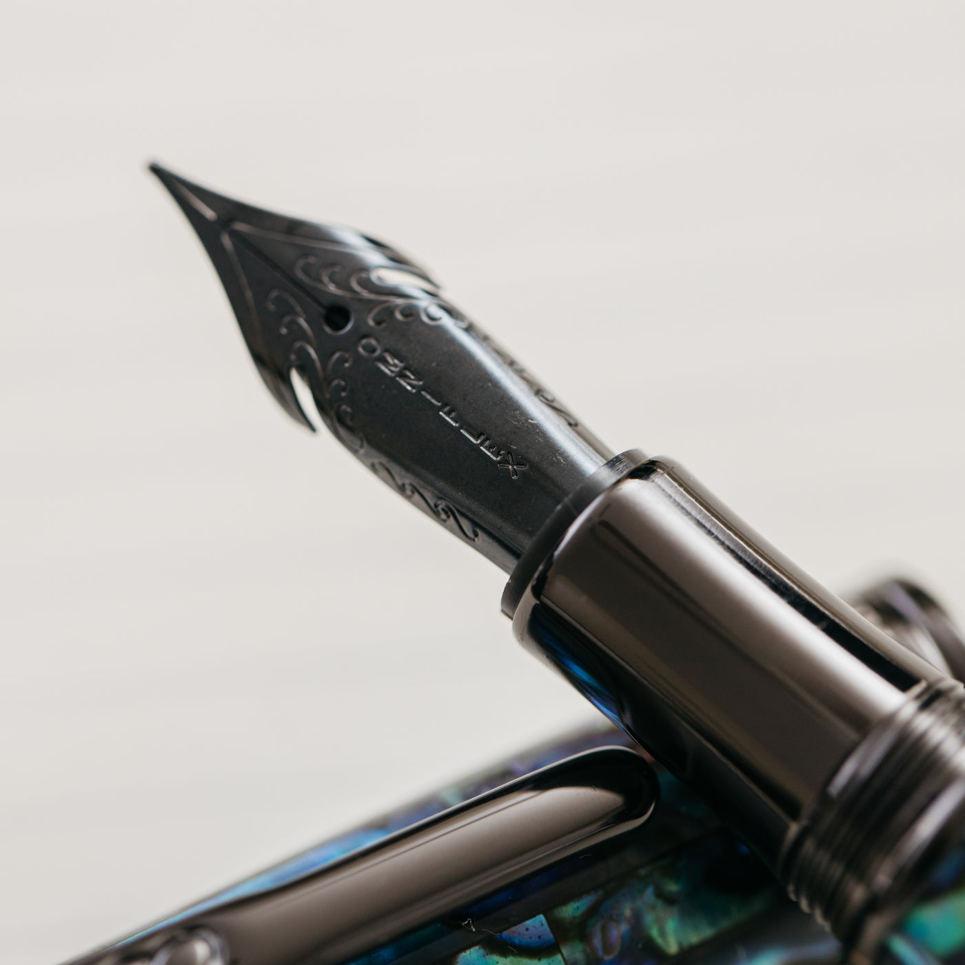Conklin Endura Abalone Gunmetal Fountain Pen