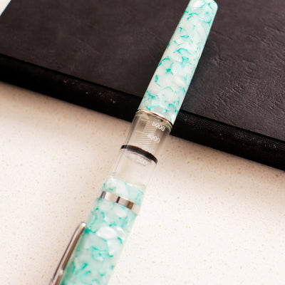 Conklin Heritage Word Gauge Turquoise Fountain Pen