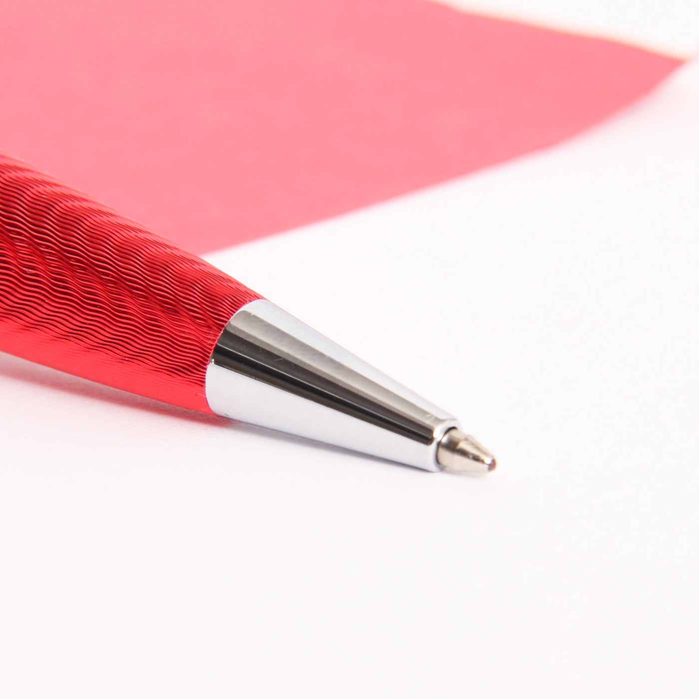 Conklin-Herringbone-Signature-Red-Ballpoint-Pen-Tip