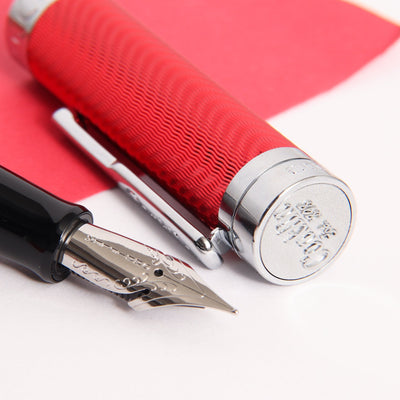 Conklin-Herringbone-Signature-Red-Fountain-Pen-Nib-Details