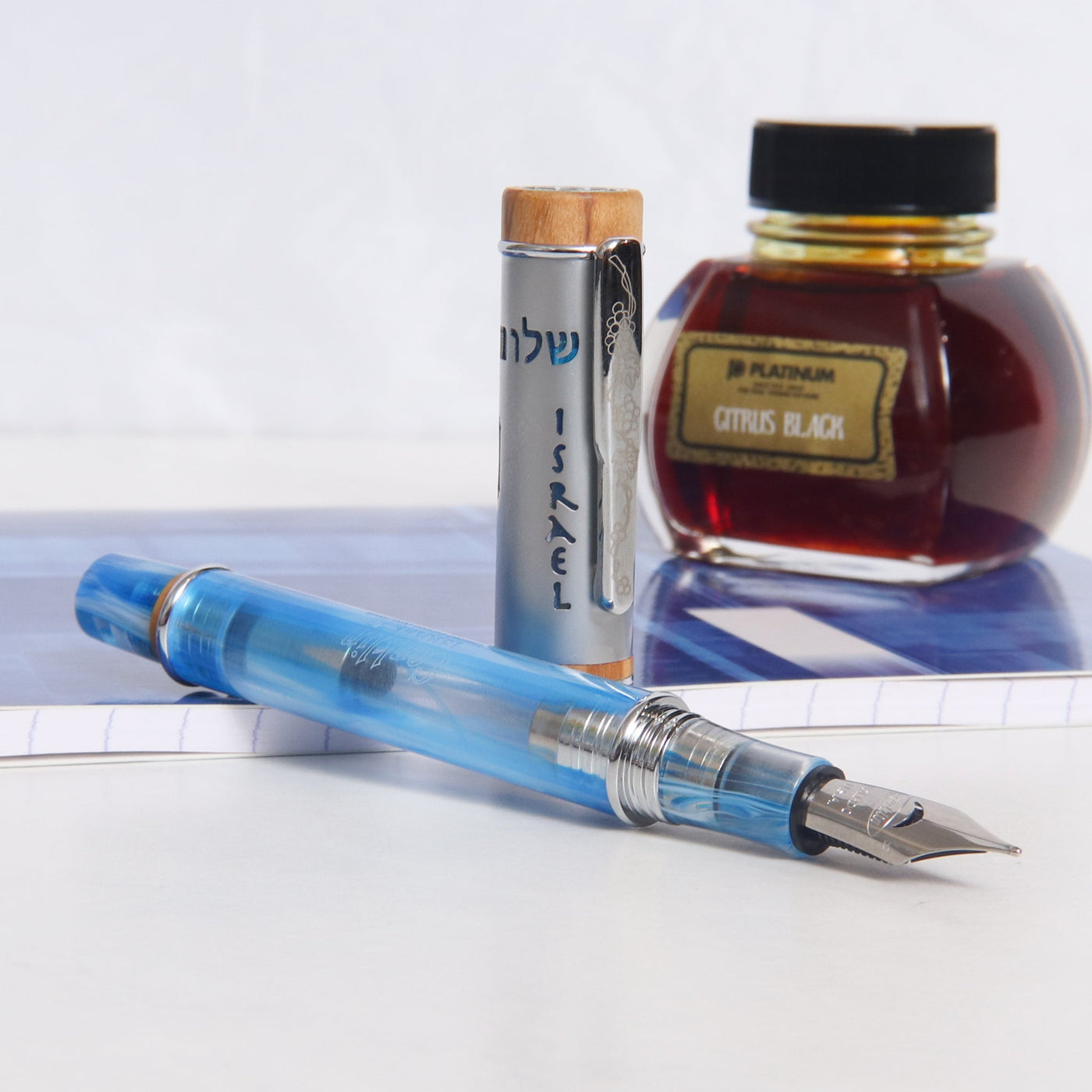 Conklin Israel 75 Limited Edition Fountain Pen Uncapped