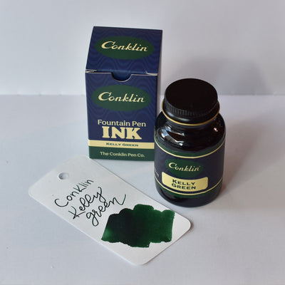 Conklin Kelly Green Ink Bottle