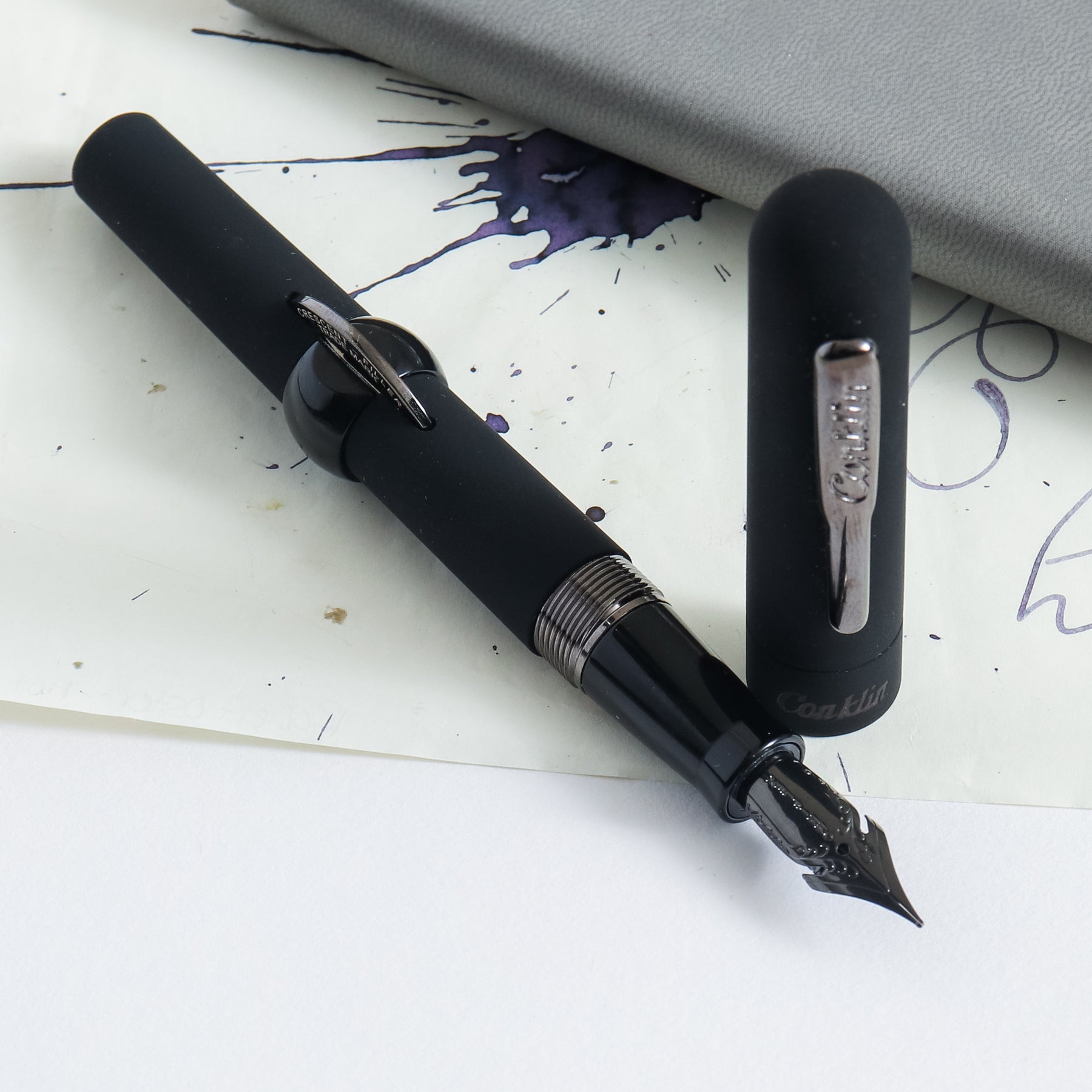 It's truly a great pen. Conklin duragraph, Abalone Nights, medium nib. From  truphae. On sale. Mark Twain was once a spokesman for the Conklin Pen  Company. More in a comment. : r/fountainpens