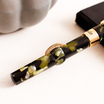 Conklin Mark Twain Vintage Green Crescent Filler Fountain Pen