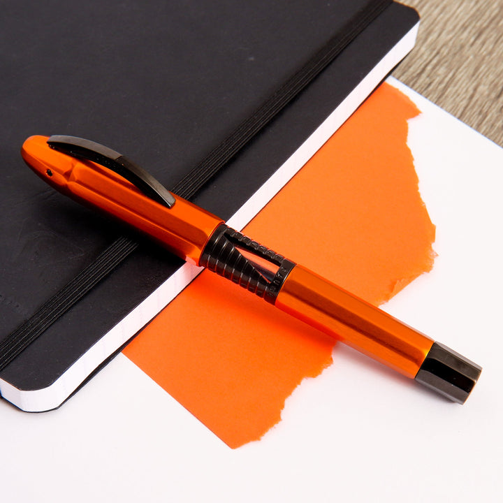 Conklin Nozac Classic 125th Anniversary Orange Fountain Pen – Truphae