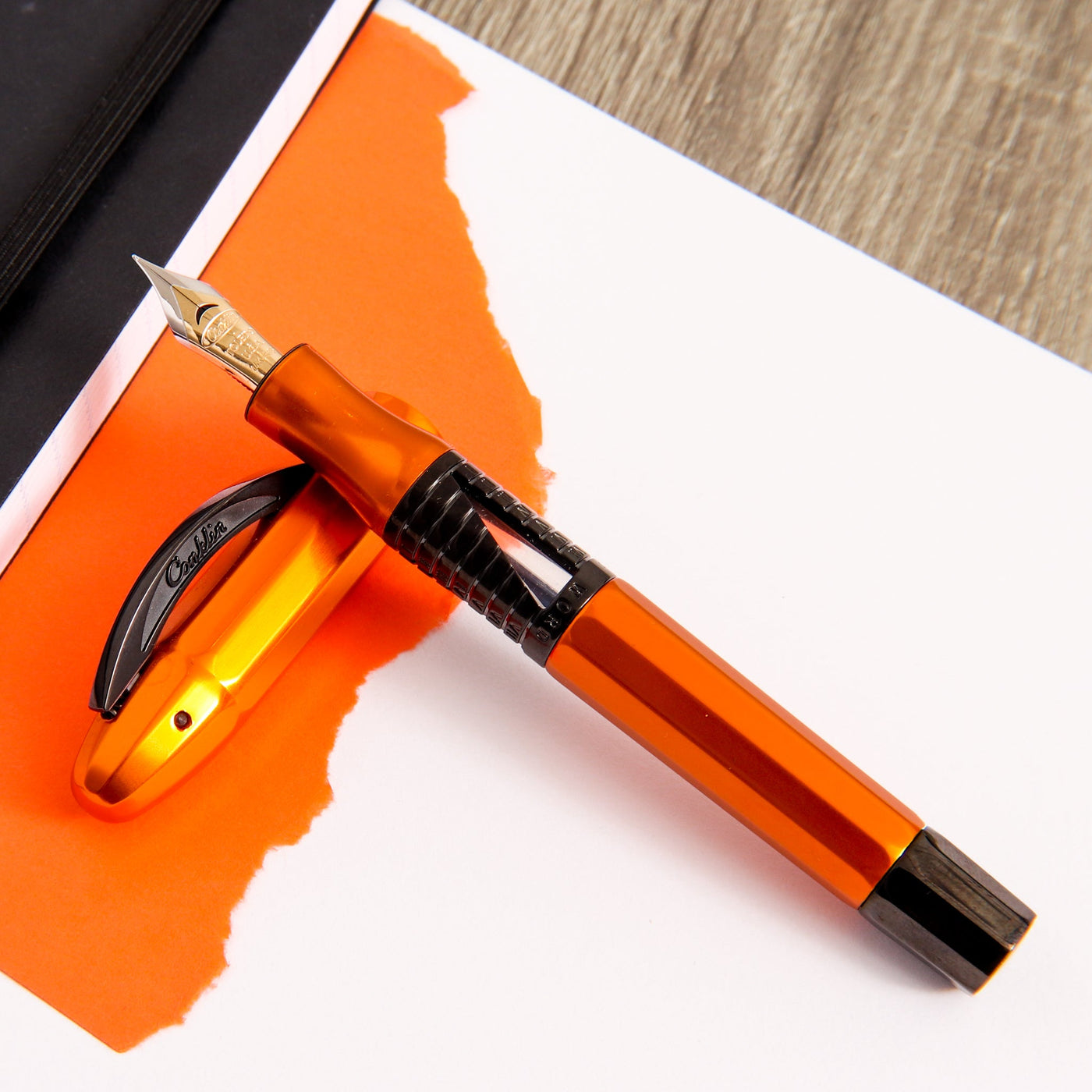 Conklin-Nozac-Classic-125th-Anniversary-Orange-Fountain-Pen