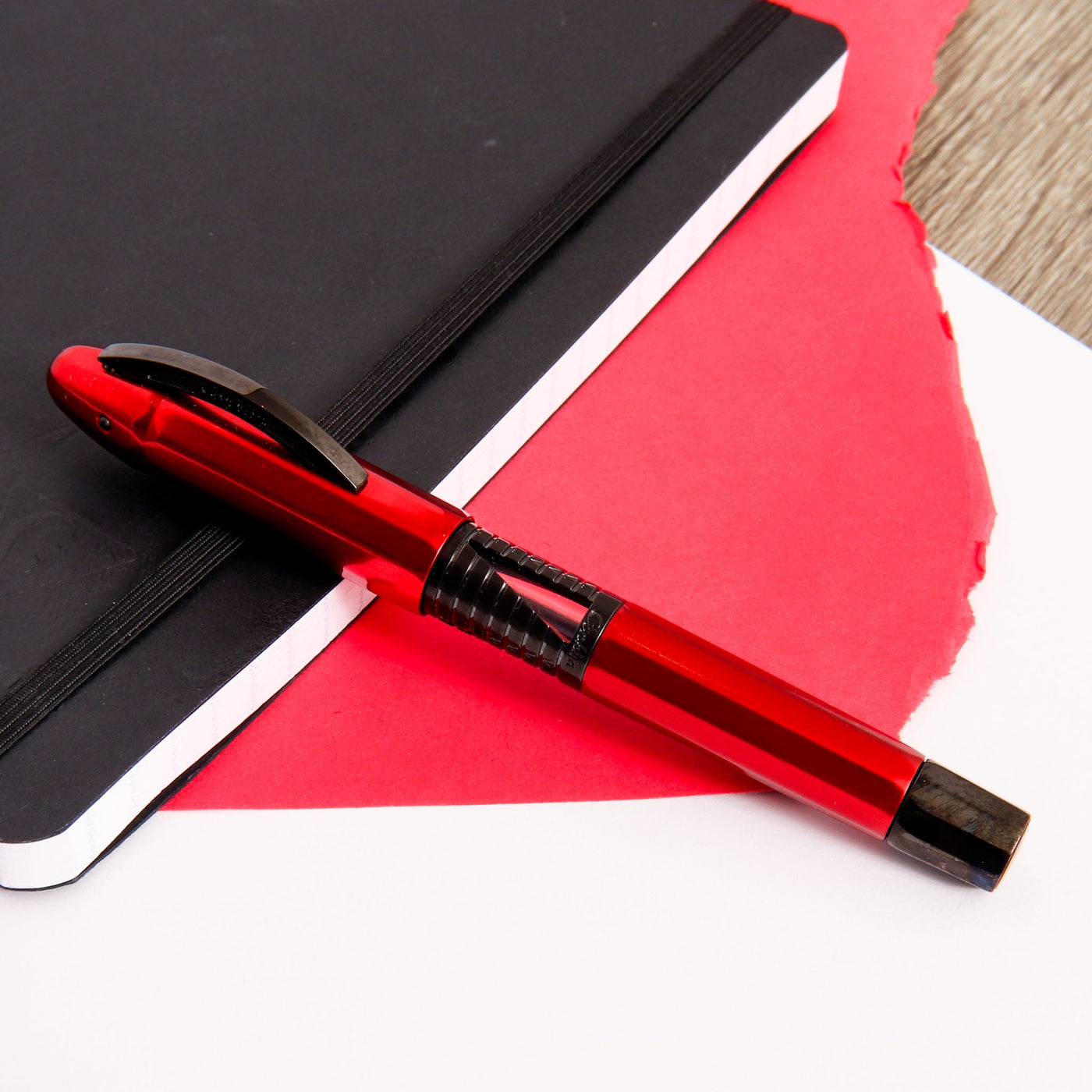 Conklin-Nozac-Classic-125th-Anniversary-Red-Fountain-Pen-Capped