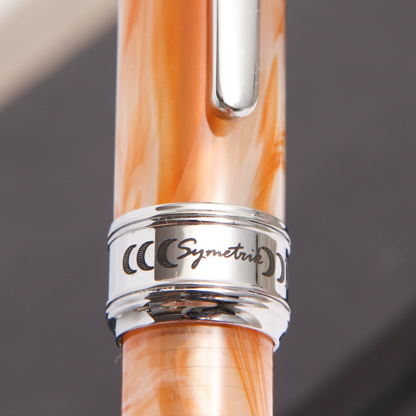 Conklin Symetrik Caramel Sunday Ballpoint Pen Center Band