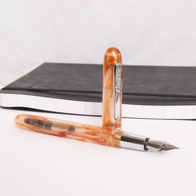 Conklin Symetrik Caramel Sunday Fountain Pen Uncapped