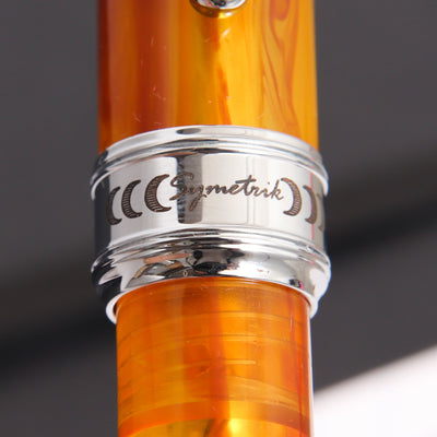 Conklin Symetrik Precious Amber Sunday Ballpoint Pen Center Band