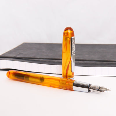 Conklin Symetrik Precious Amber Sunday Fountain Pen Uncapped