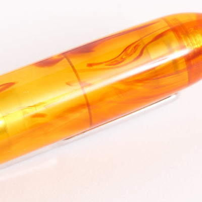 Conklin Symetrik Precious Amber Sunday Rollerball Pen Marbled Resin