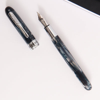 Conklin Symetrik Supernova Sunday Fountain Pen With Silver Trim