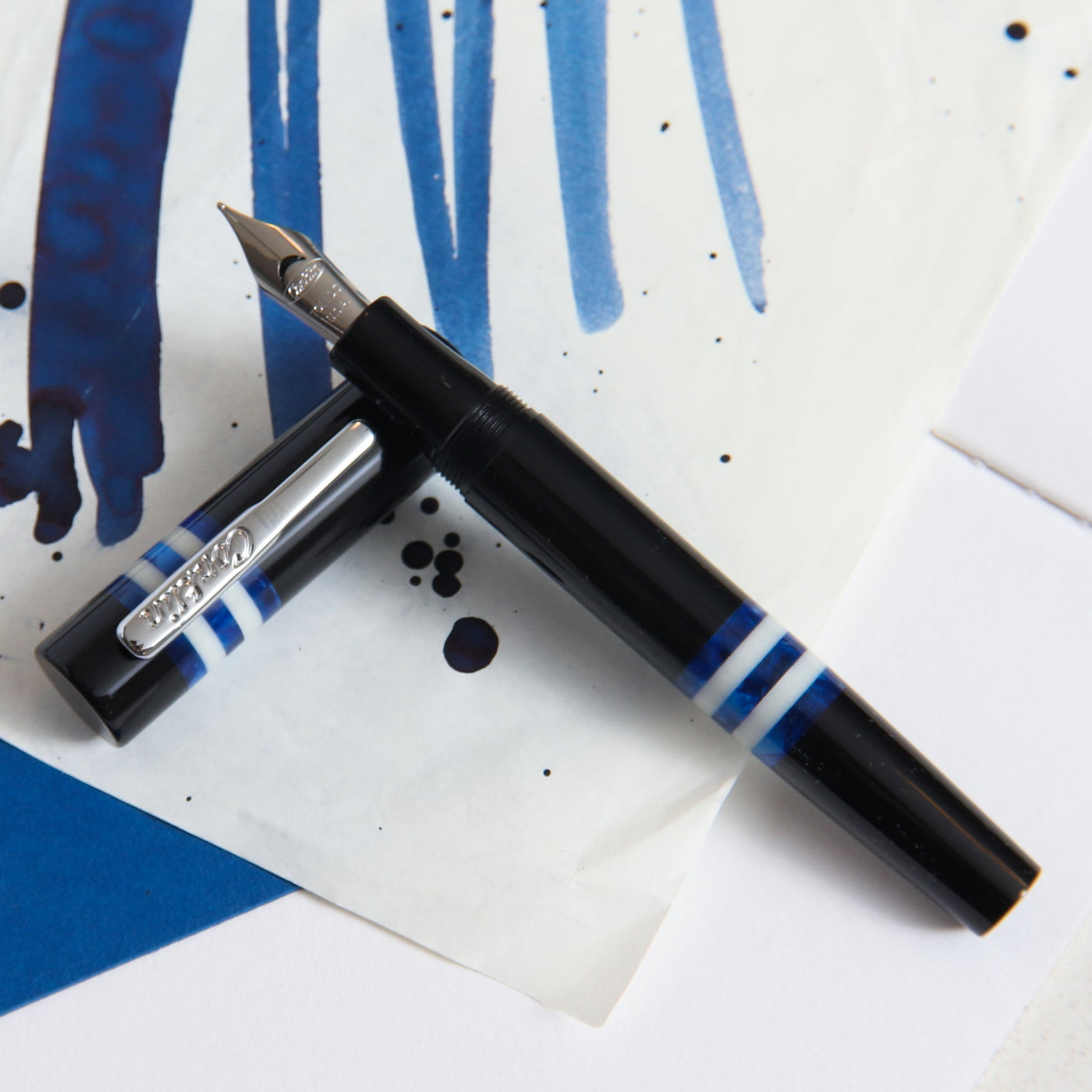 Conklin Toledo Blue Fountain Pen