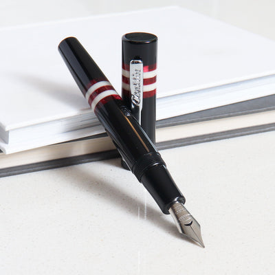 Conklin Black & Burgundy Fountain Pen